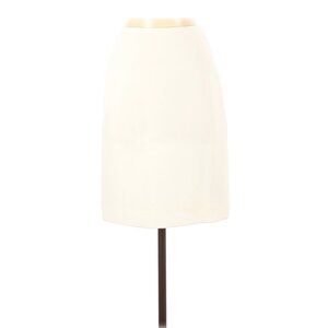 ivory midi skirt
